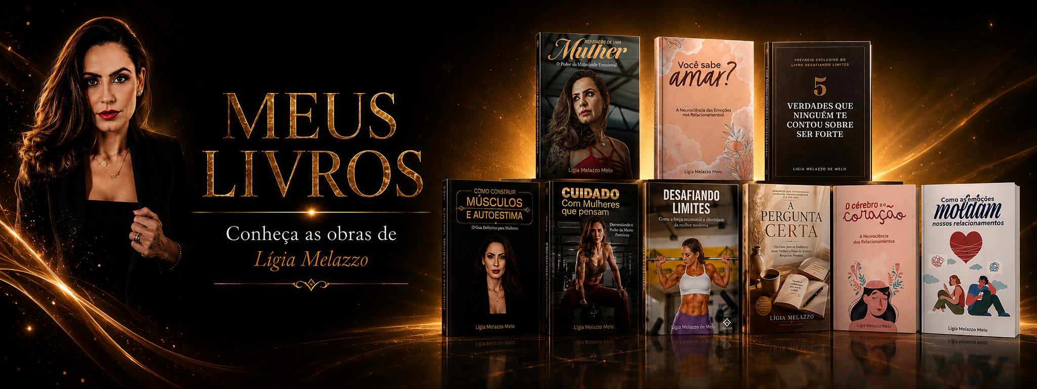 Meus Livros — as obras de Lígia Melazzo